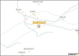 map of Ouaroun