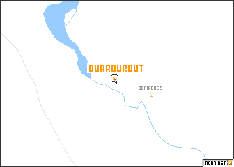 map of Ouarourout