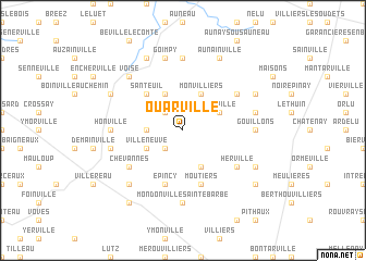 map of Ouarville