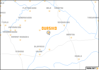 map of Ouasiko