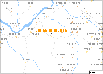 map of Ouassa Babouté