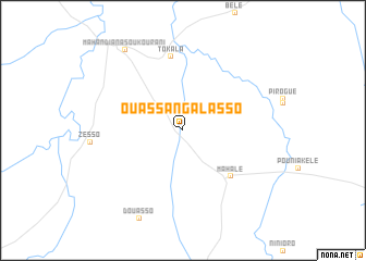 map of Ouassangalasso