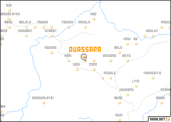 map of Ouassara