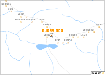 map of Ouassinga