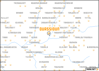 map of Ouassioun