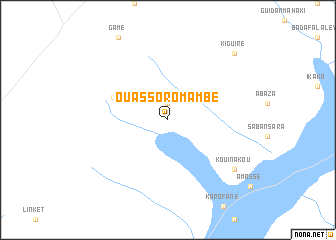 map of Ouassoro Mambé