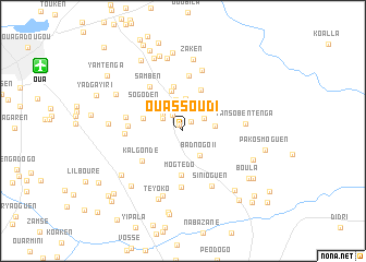 map of Ouassoudi