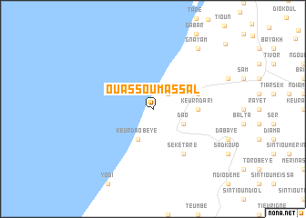 map of Ouassoumassal