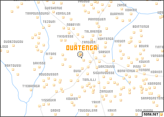 map of Ouatenga