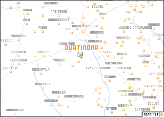 map of Ouatinoma