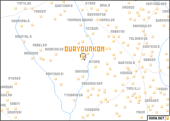 map of Ouayounkom