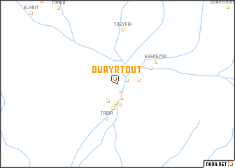 map of Ouayrtout