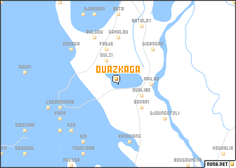 map of Ouazkaga