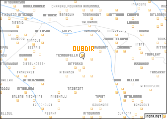 map of Oubdir