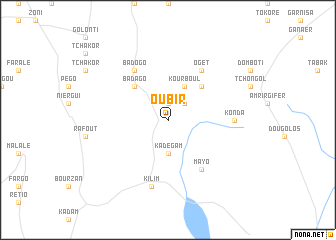 map of Oubir