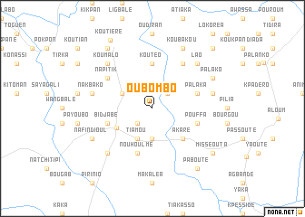 map of Oubombo