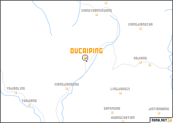 map of Oucaiping