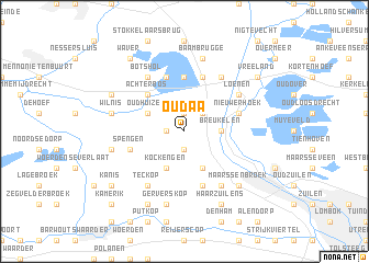 map of Oud Aa