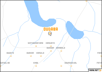 map of Oudaba