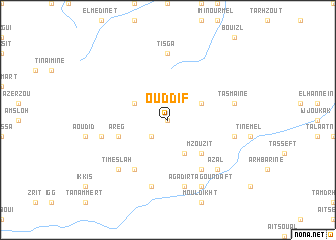 map of Ouddif