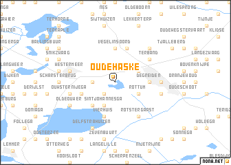 map of Oudehaske