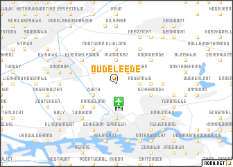 map of Oude Leede