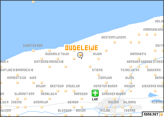 map of Oude Leije