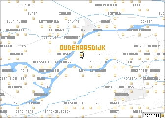 map of Oude Maasdijk