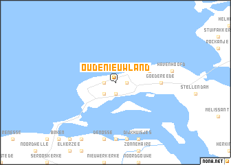map of Oude Nieuwland