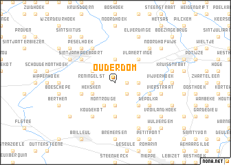 map of Ouderdom