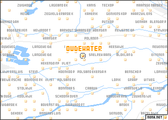 map of Oudewater