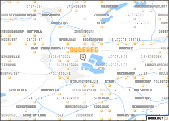 map of Oudeweg