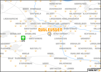 map of Oud-Leusden