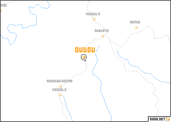 map of Oudou