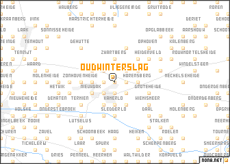 map of Oud Winterslag