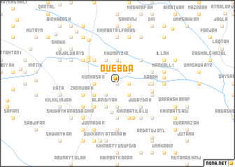 map of Ouébda