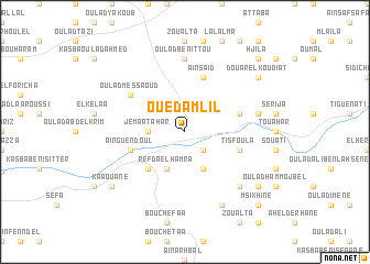 map of Oued Amlil