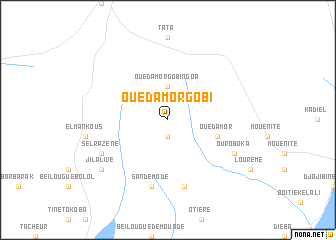 map of Ouédamor Gobi