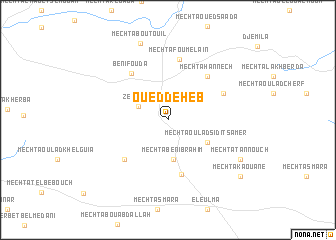 map of Oued Deheb