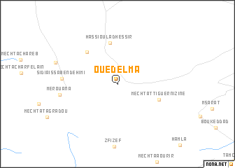 map of Oued el Ma