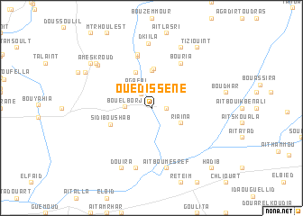 map of Oued Issene