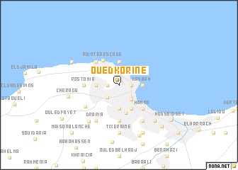 map of Oued Korine