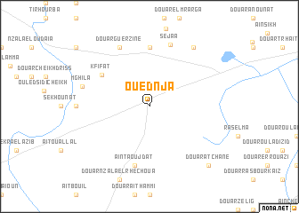 map of Oued Nja
