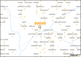 map of Ouédsé