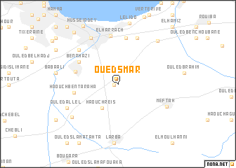 map of Oued Smar