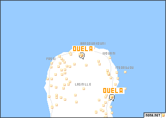 map of Ouéla