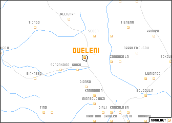 map of Ouéléni