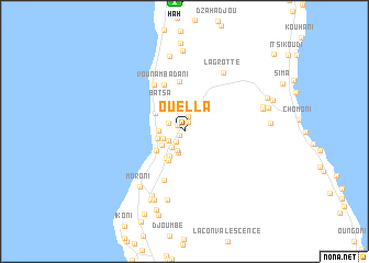 map of Ouella