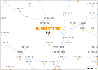 map of Ouembatenga