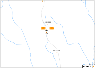 map of Ouenda